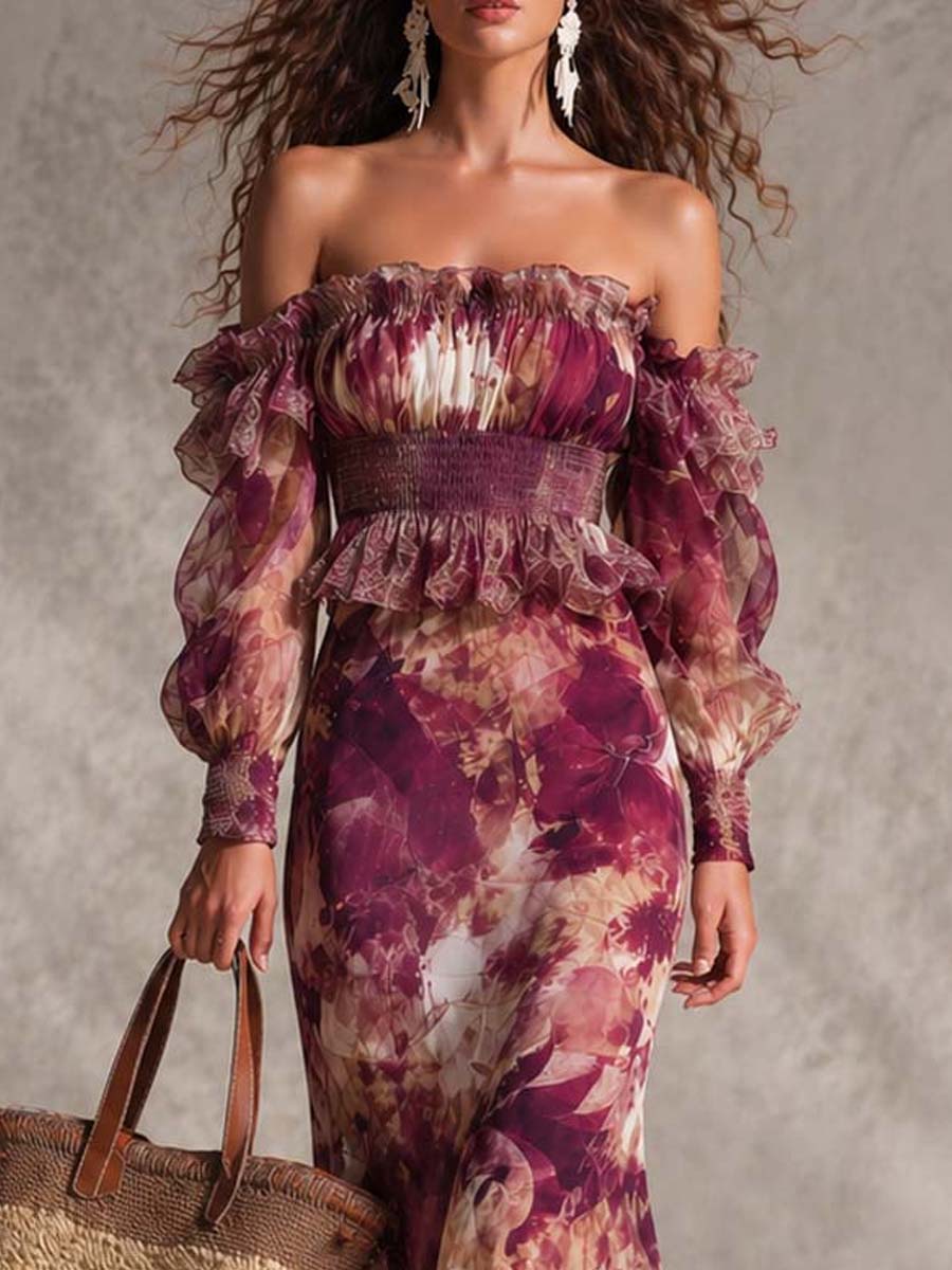 Romina | Vestido con Hombros Descubiertos