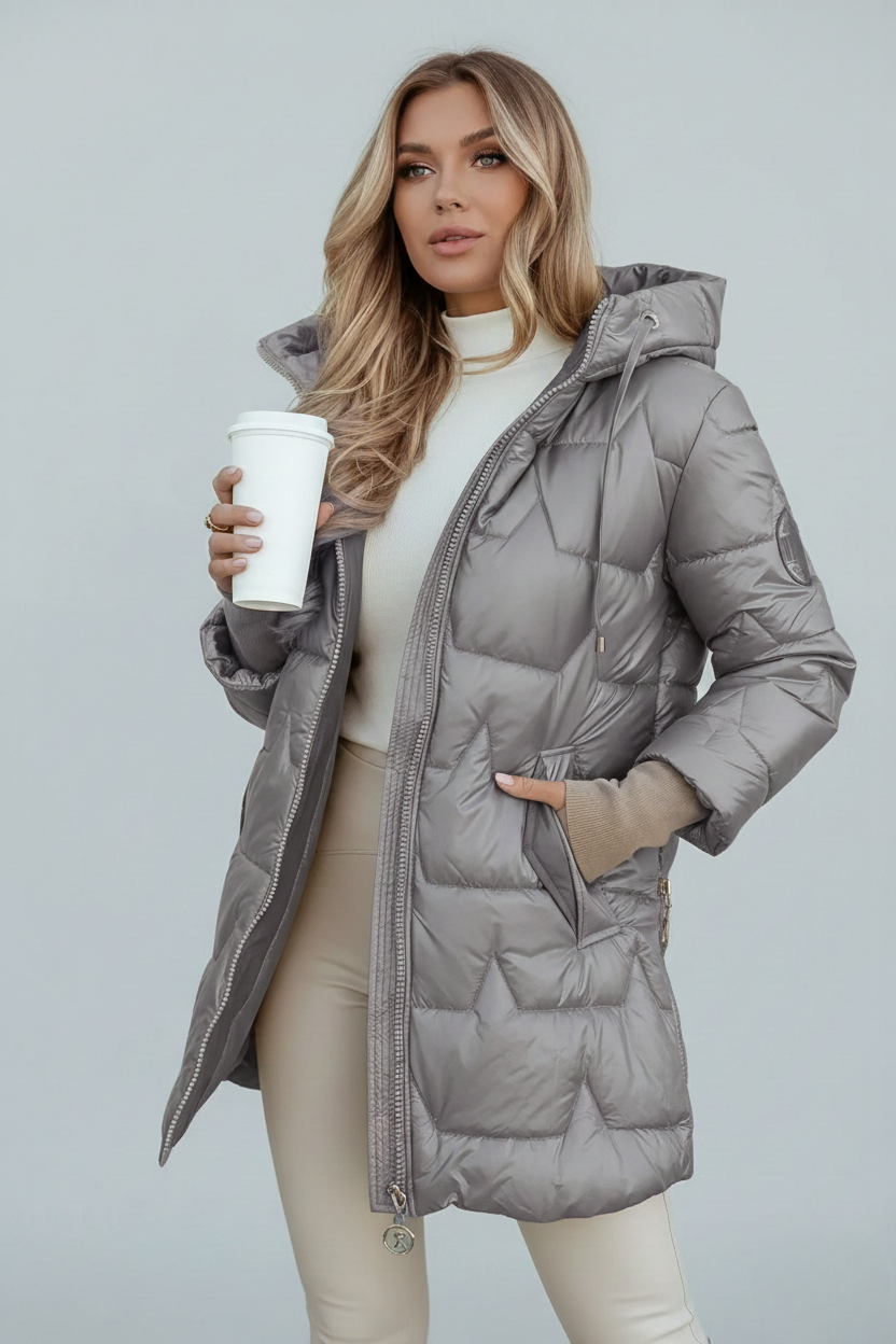 Ariana™ | Abrigo acolchado con capucha - Aura Barcelona - imagen 9