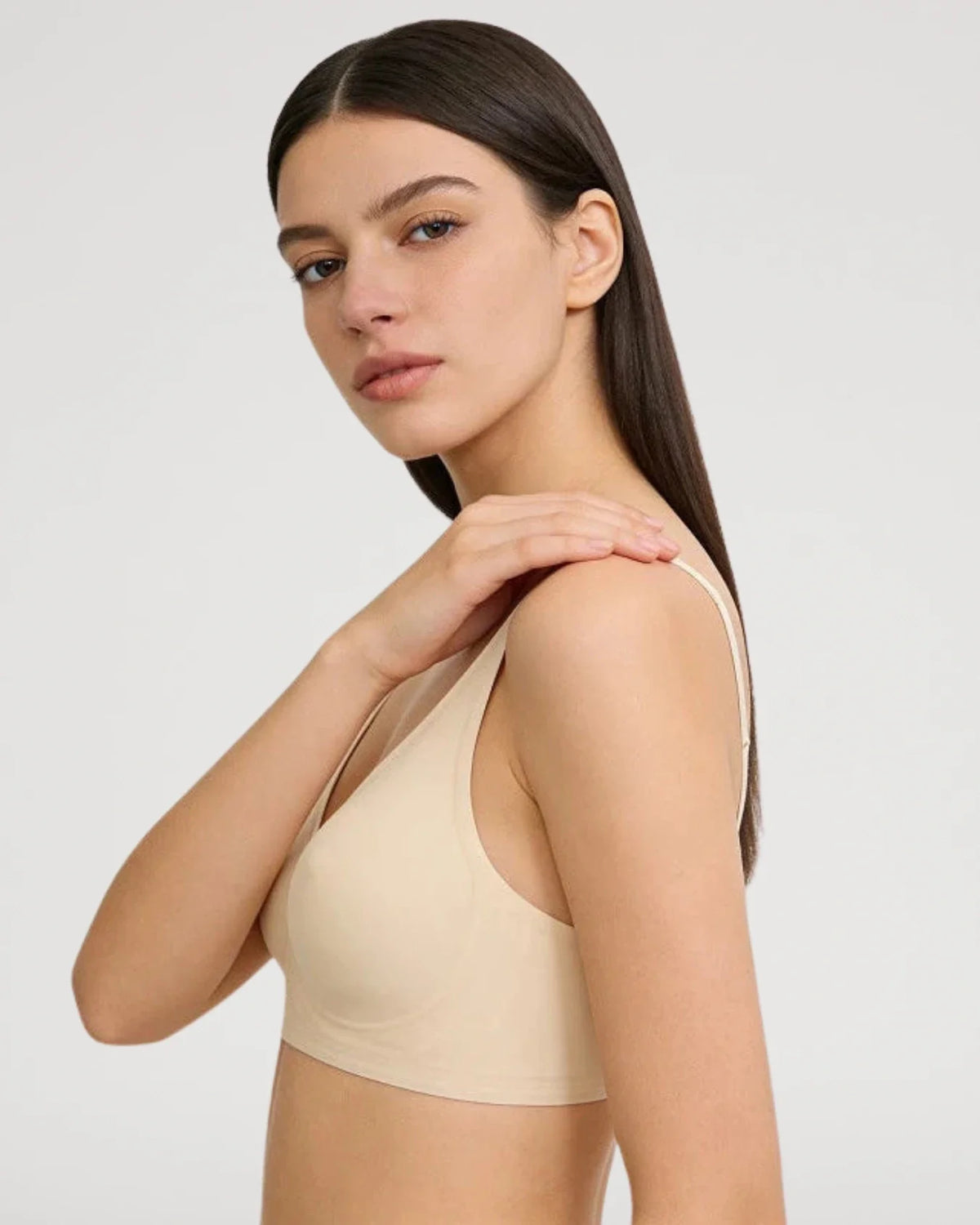 Sujetador Push-Up Sin Aros Efecto Gel con Contorno Natural - Aura Barcelona