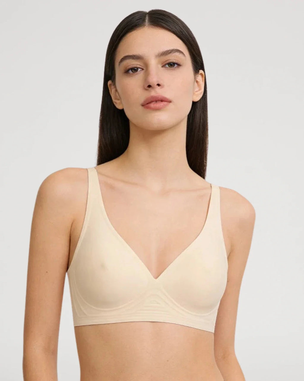 Sujetador Push-Up Sin Aros Efecto Gel con Contorno Natural - Aura Barcelona
