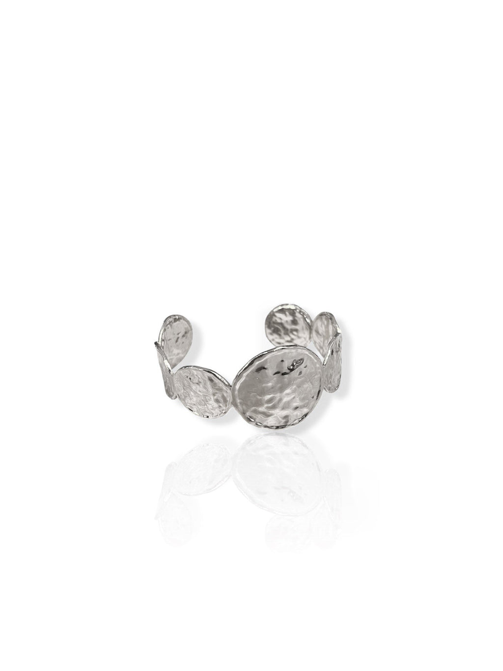 Brazalete medallas plateado