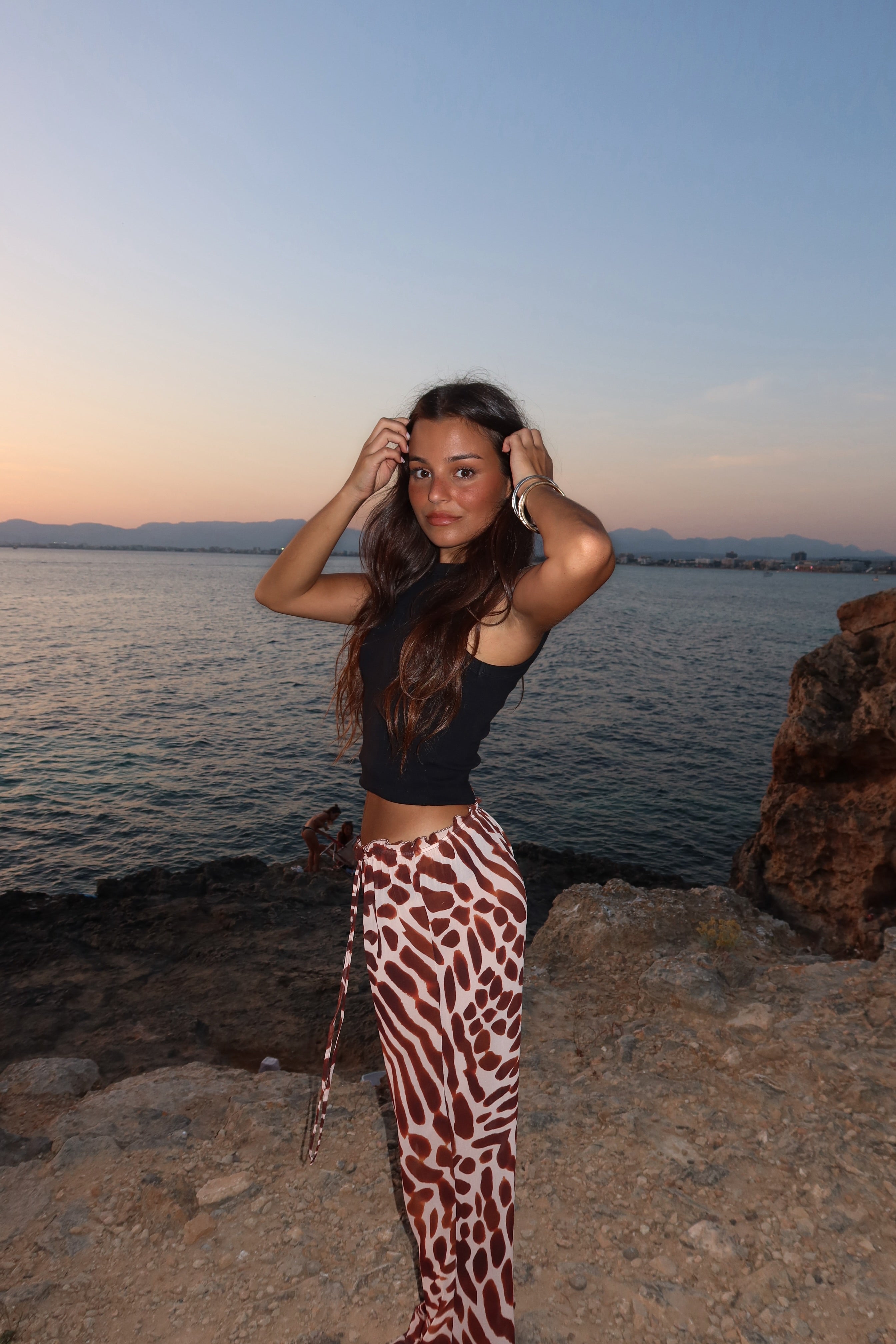 Pantalón Estampado Jirafa
