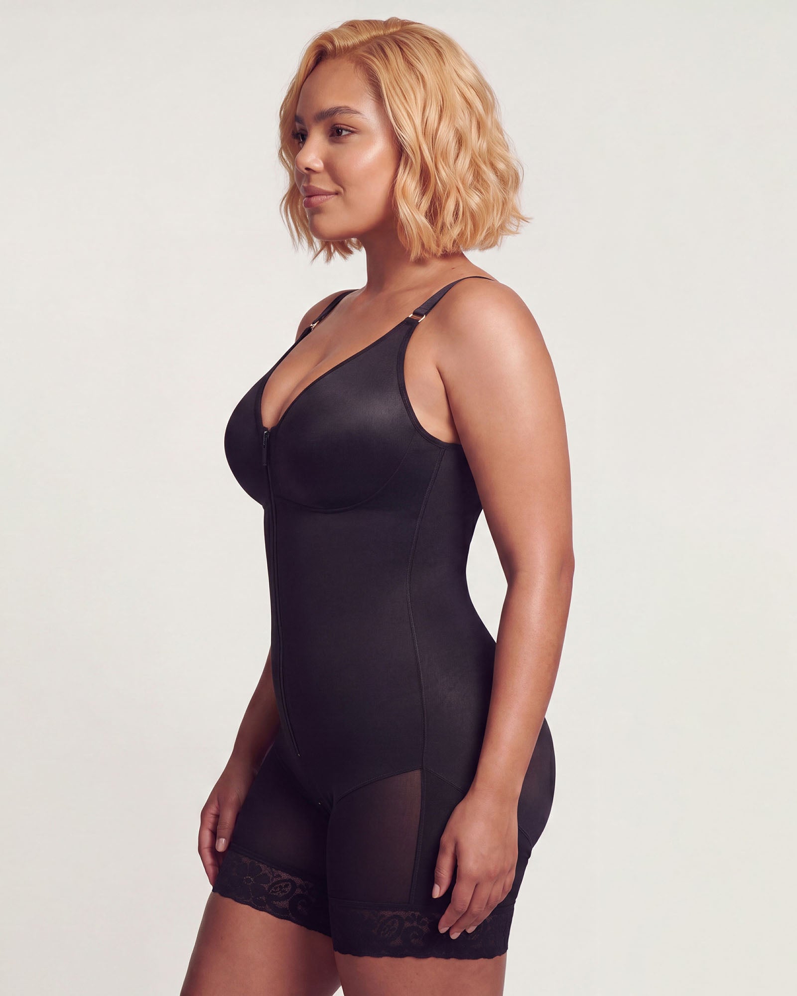 Faja de Compresión Extra Firme de Cuerpo Completo con Cremallera - Aura Barcelona