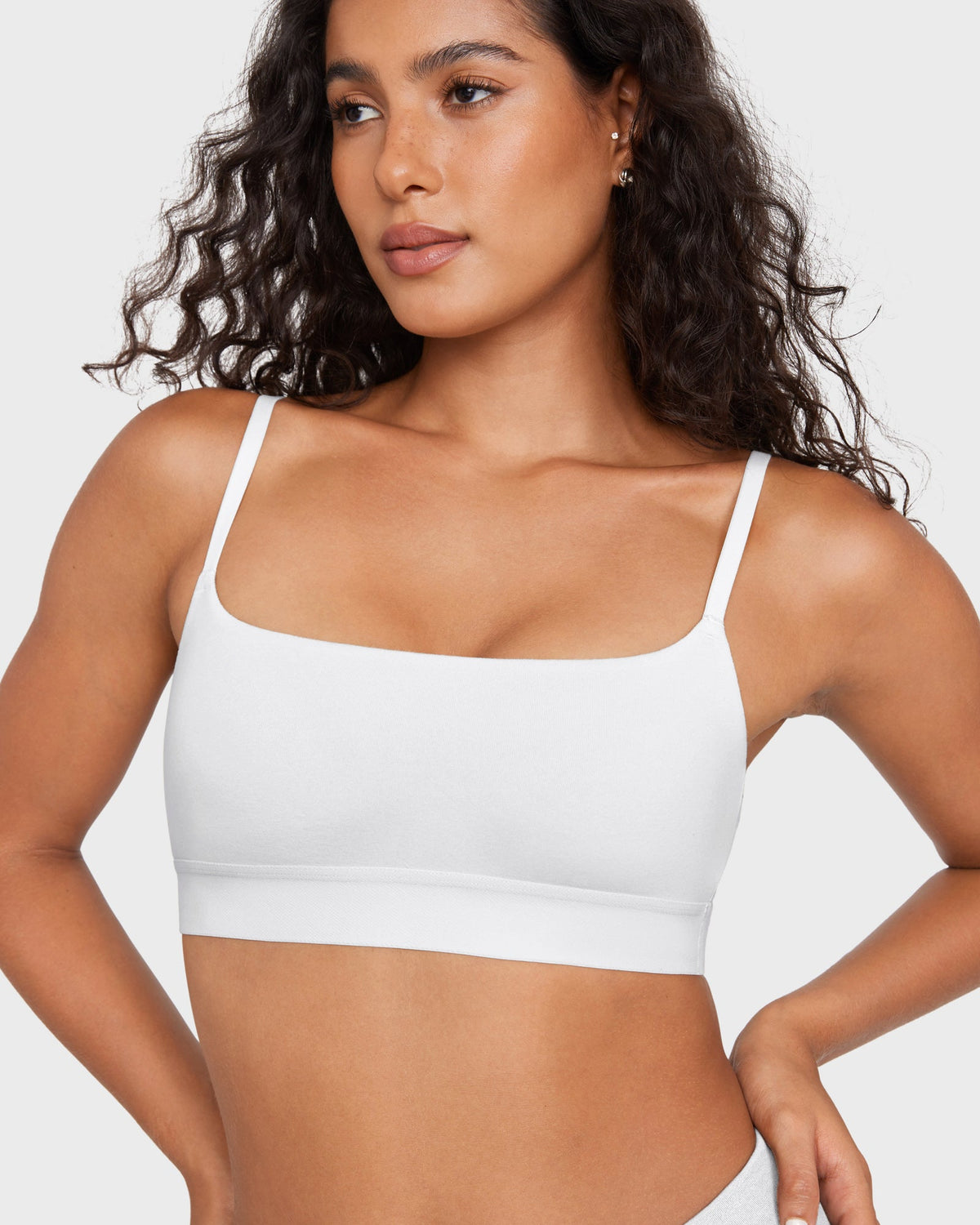 Bralette Sin Costuras Sin Relleno con Escote Redondo - Aura Barcelona