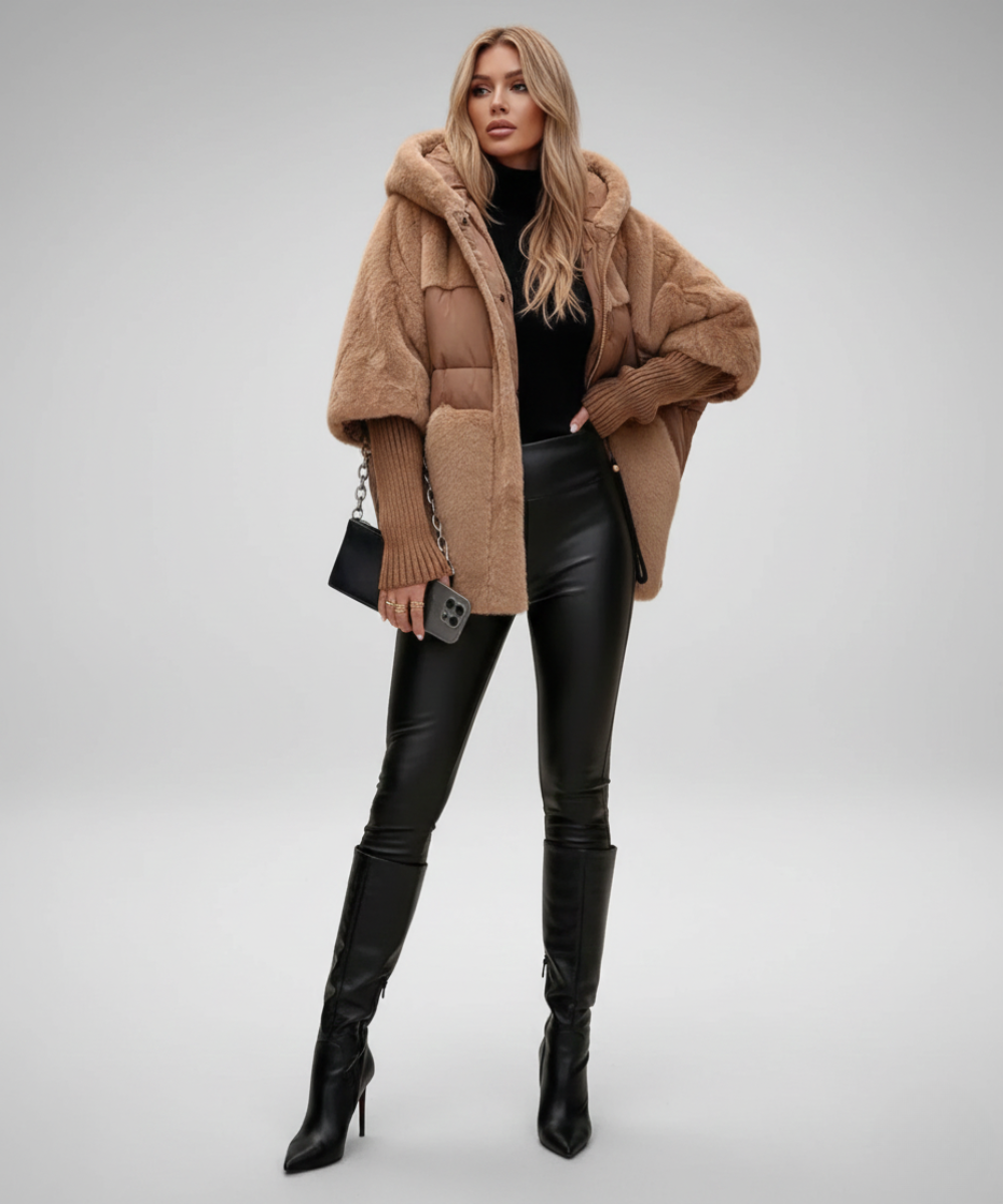 Amparo™ | Puffer oversized con capucha - Aura Barcelona - imagen 2