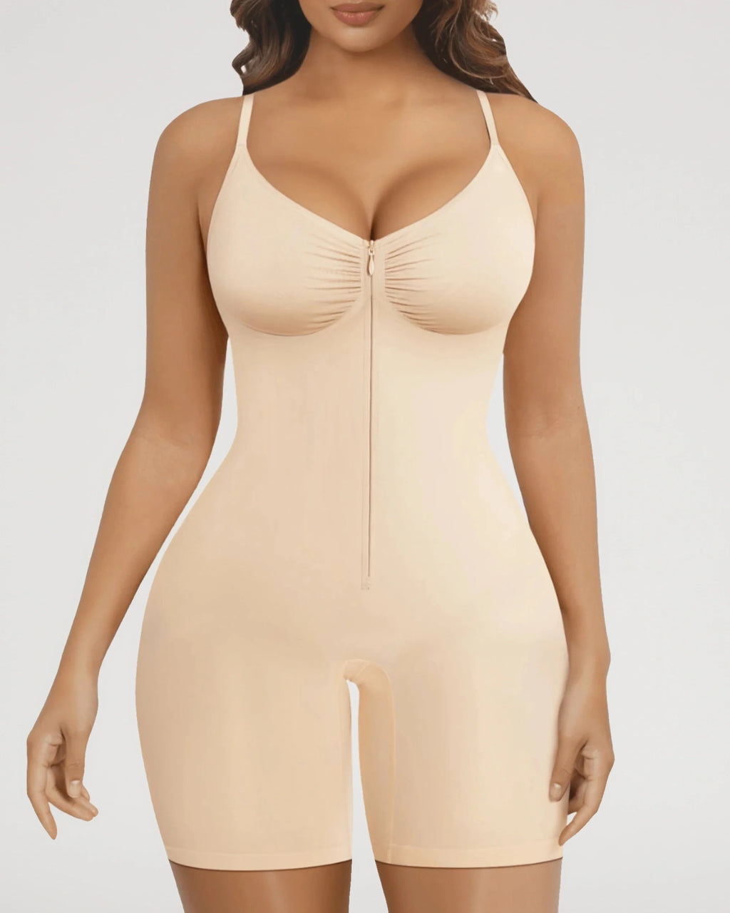 Body Moldeador Sin Costuras con Cremallera Frontal - Aura Barcelona