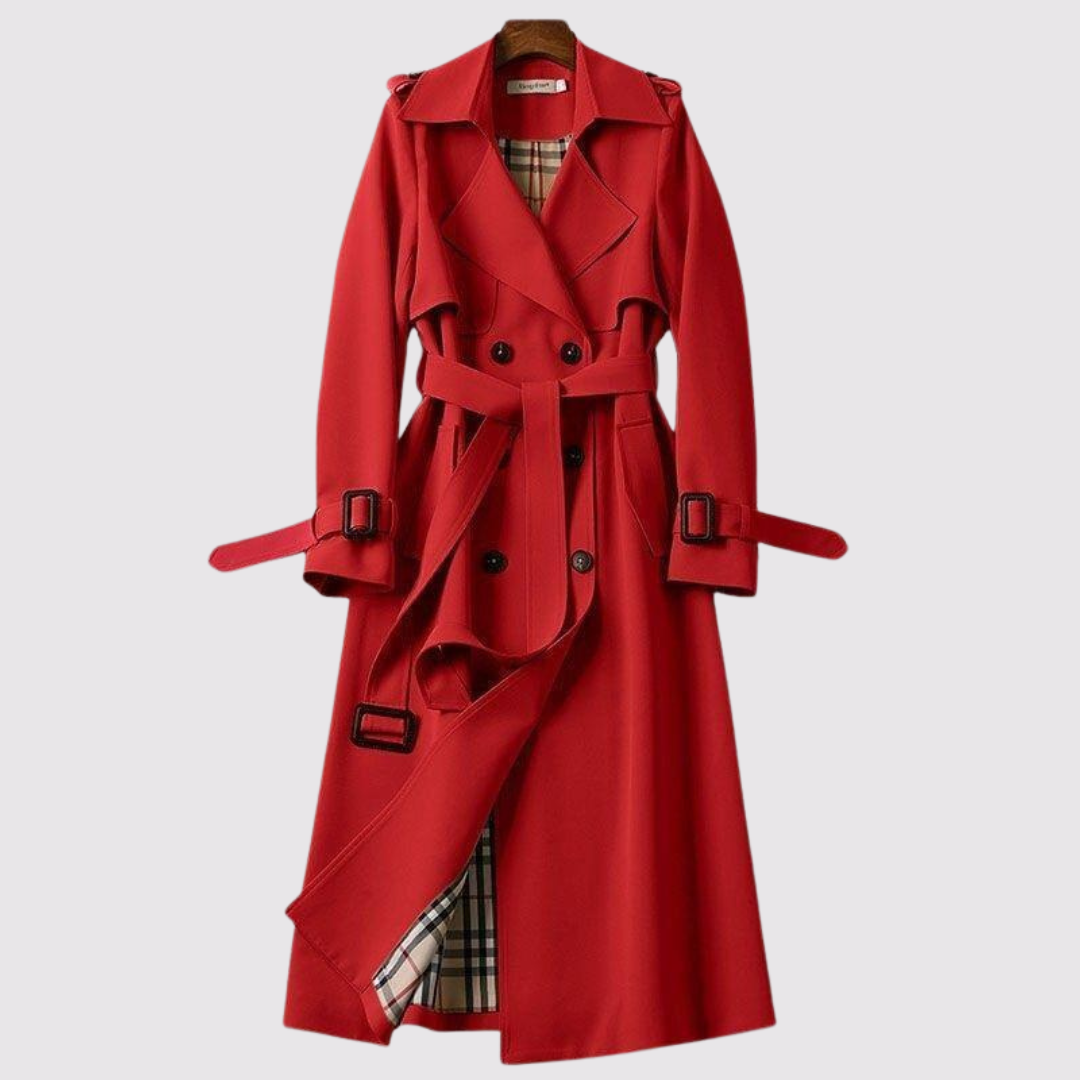 Marena™ | Trench clásico con cinturón - Aura Barcelona - imagen 3
