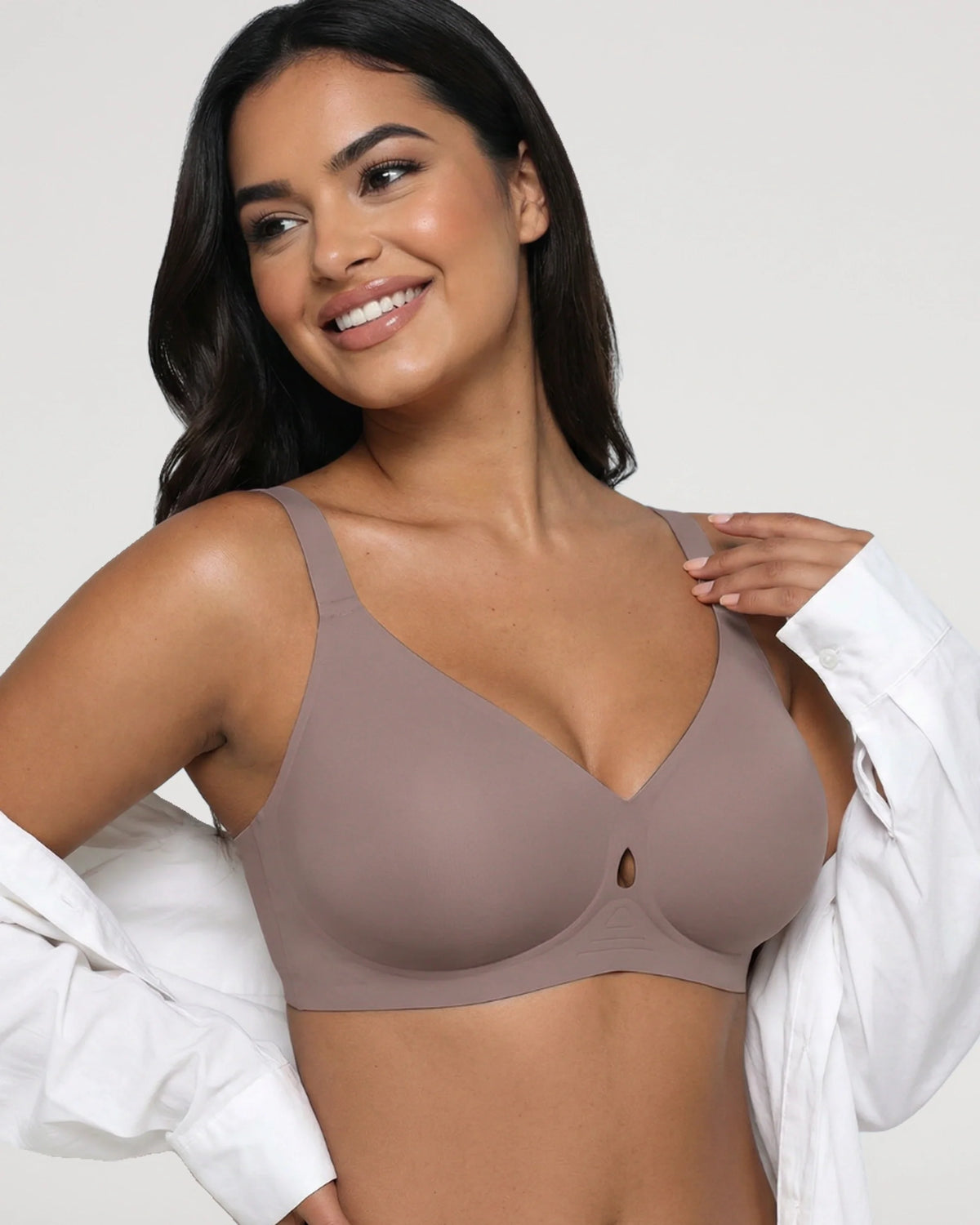 Sujetador Push-Up Escotado Sin Aros Efecto Gel - Aura Barcelona