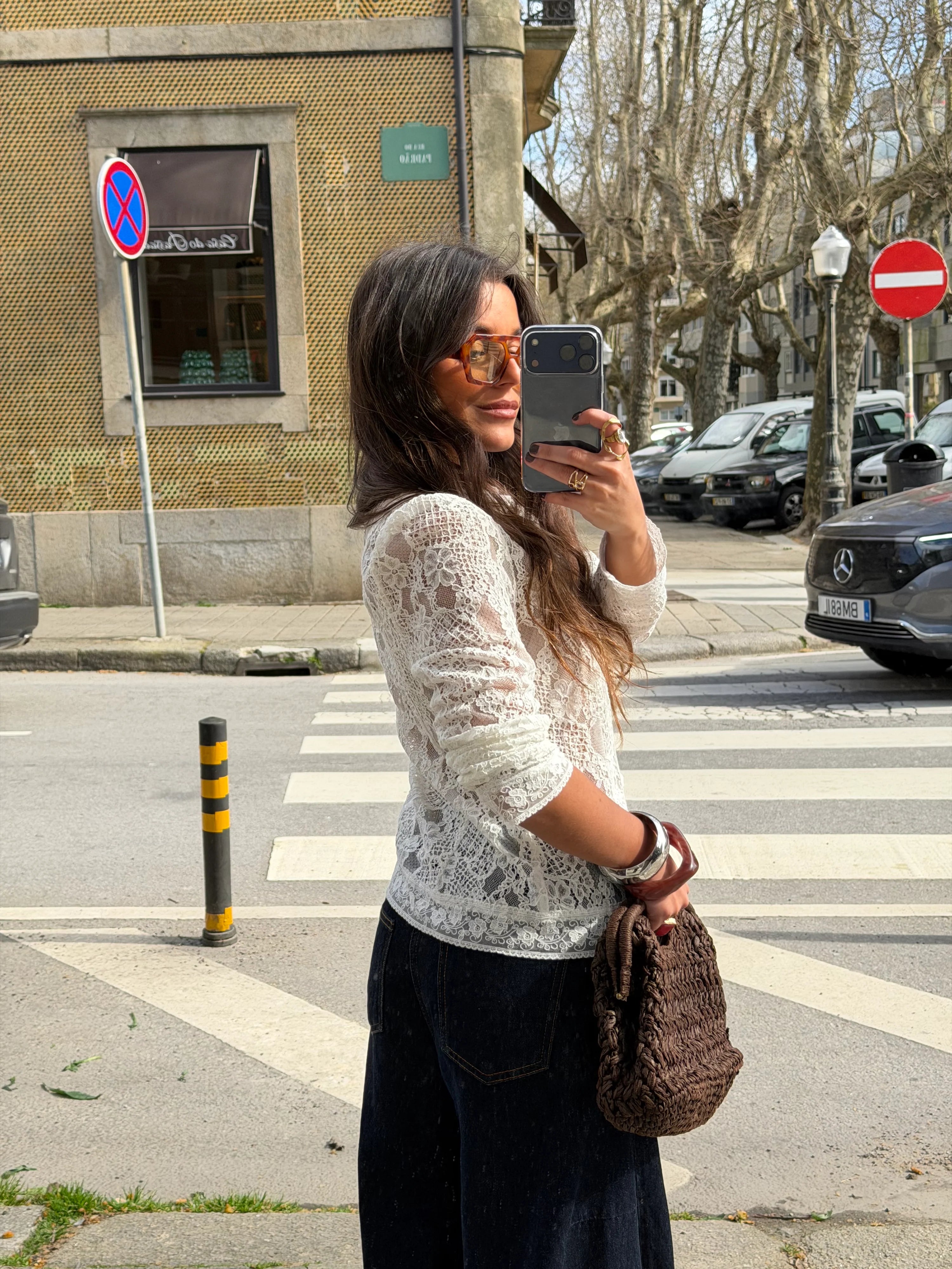 Top Alessia Encaje Marfil™