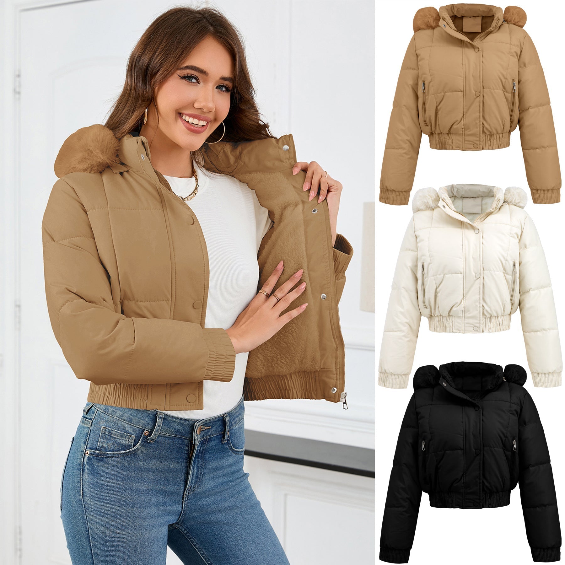 Casilda™ | Chaqueta matelassé elegante - Aura Barcelona - imagen 3