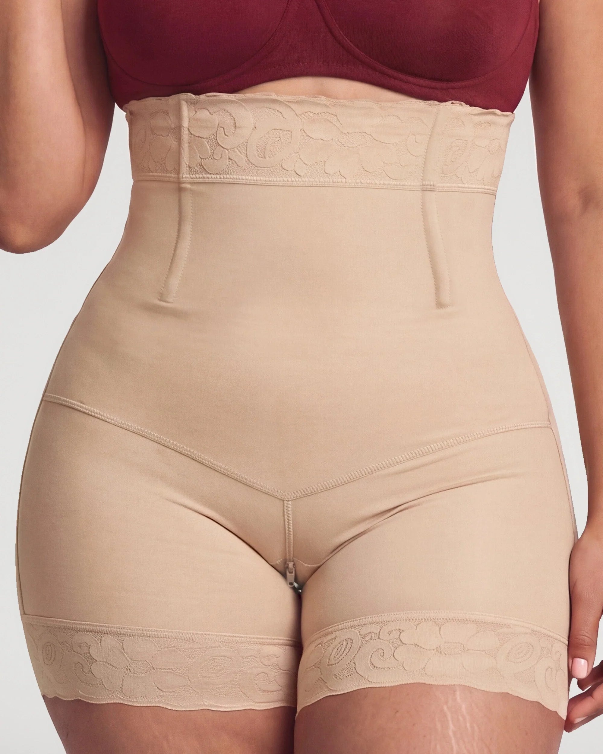 Short Moldeador de Cintura Alta con Control Abdominal - Aura Barcelona