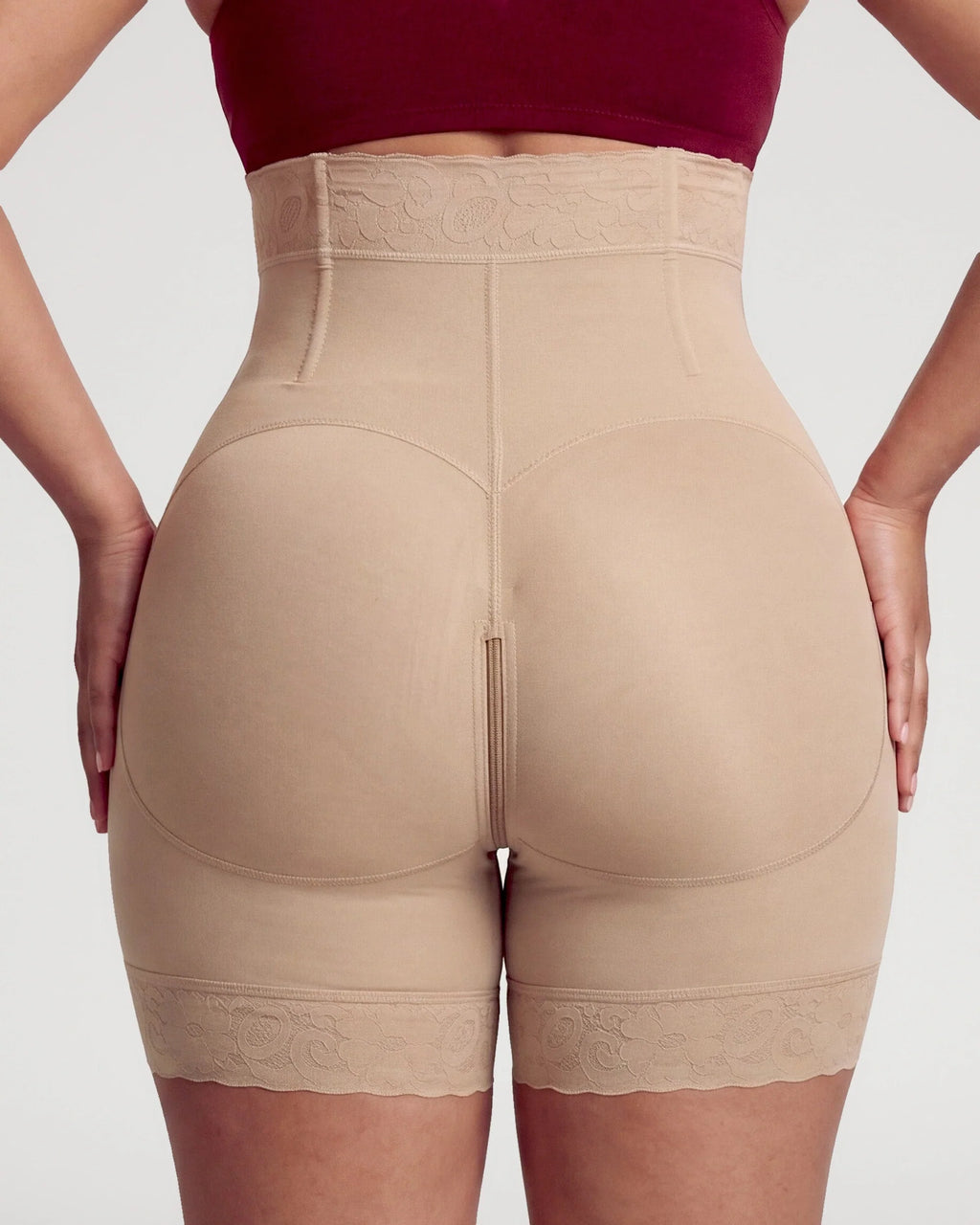 Short Moldeador de Cintura Alta con Control Abdominal - Aura Barcelona