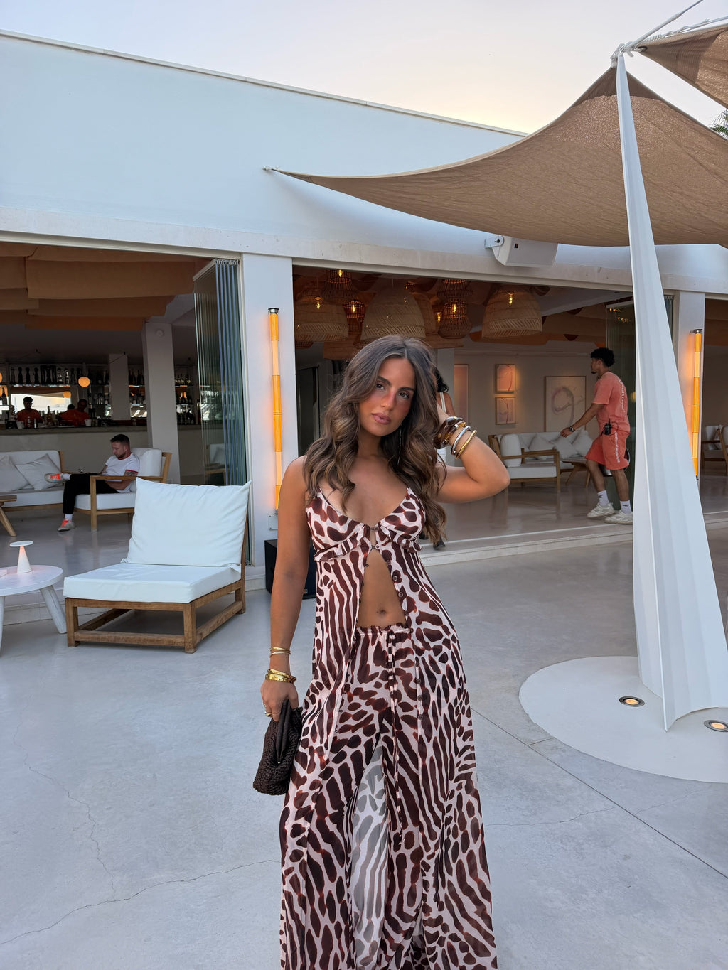 Top Estampado de Jirafa
