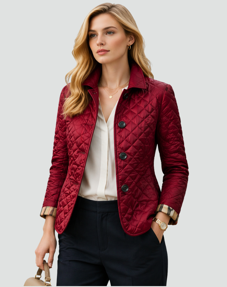 Chaqueta Acolchada de Entretiempo con Cuello y Botones - imagen 8