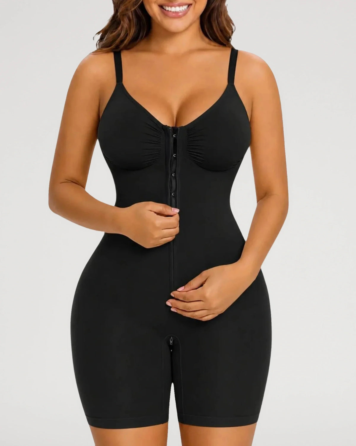 Body Moldeador Sin Costuras con Cremallera Frontal - Aura Barcelona