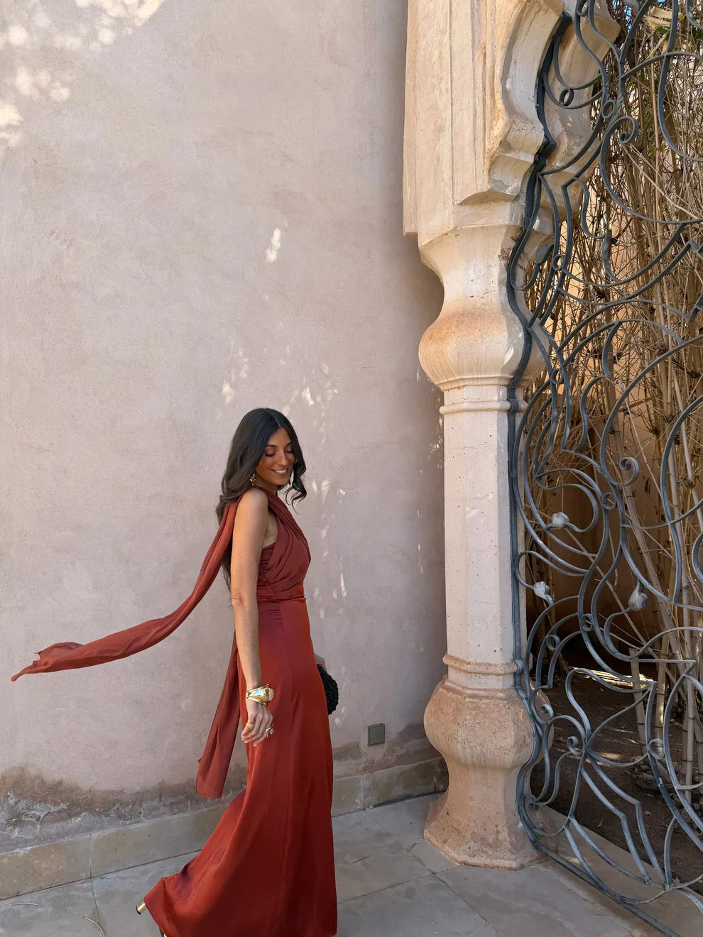 Noa | Vestido con Lazo y Cintura Alta