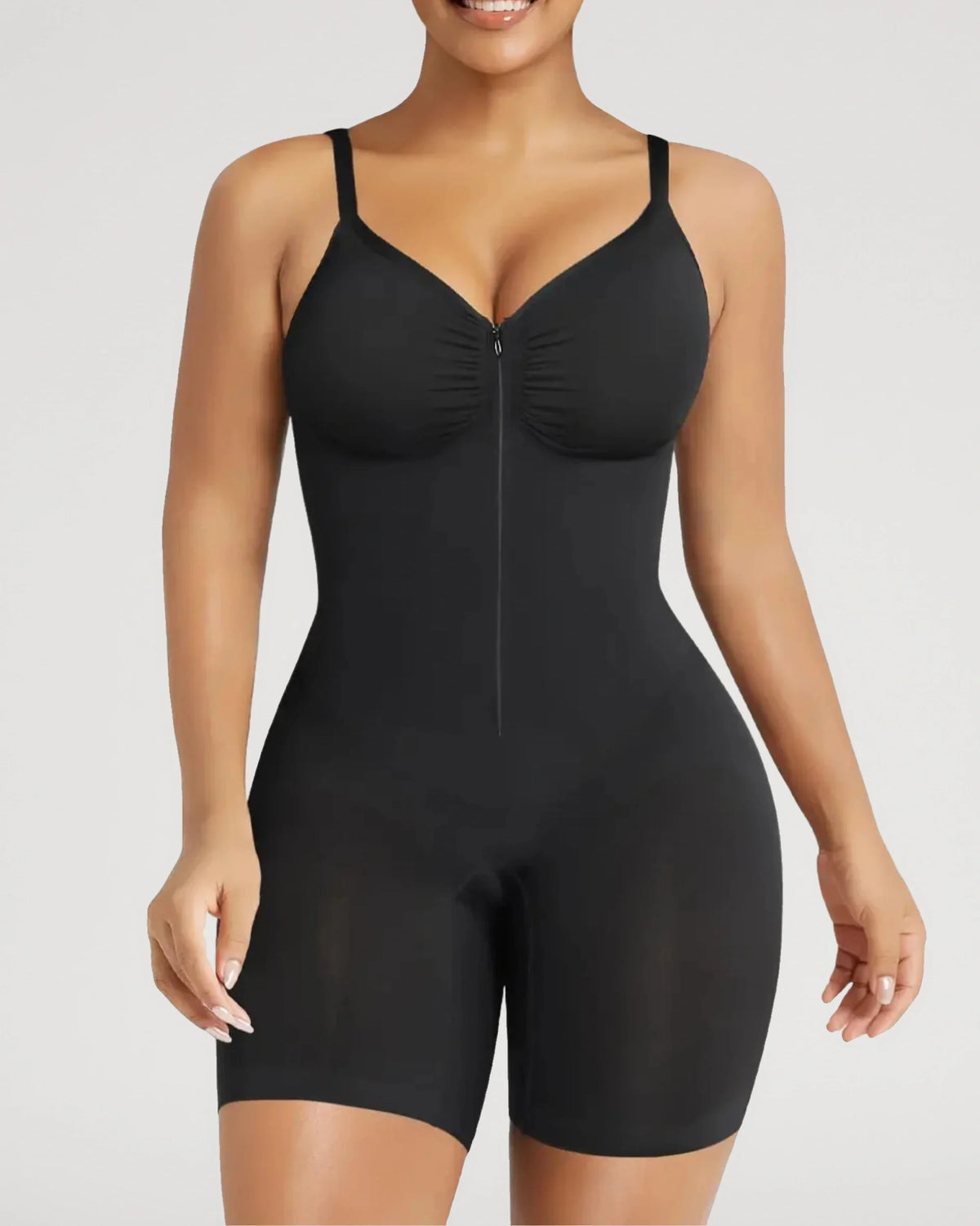 Body Moldeador Sin Costuras con Cremallera Frontal - Aura Barcelona