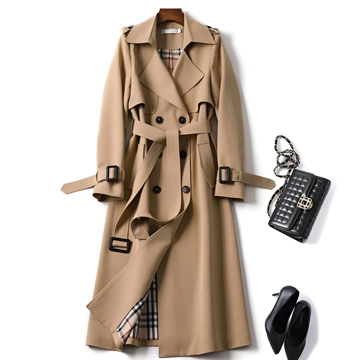Alegría™ | Trench elegante y atemporal - Aura Barcelona - imagen 4