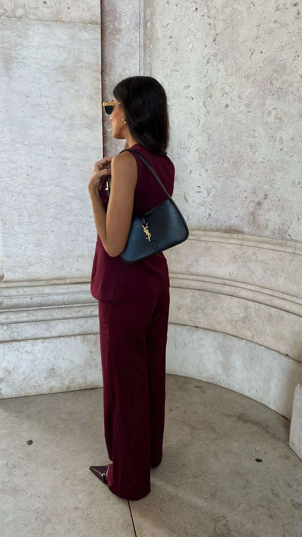 Pantalón Eva Burdeos™