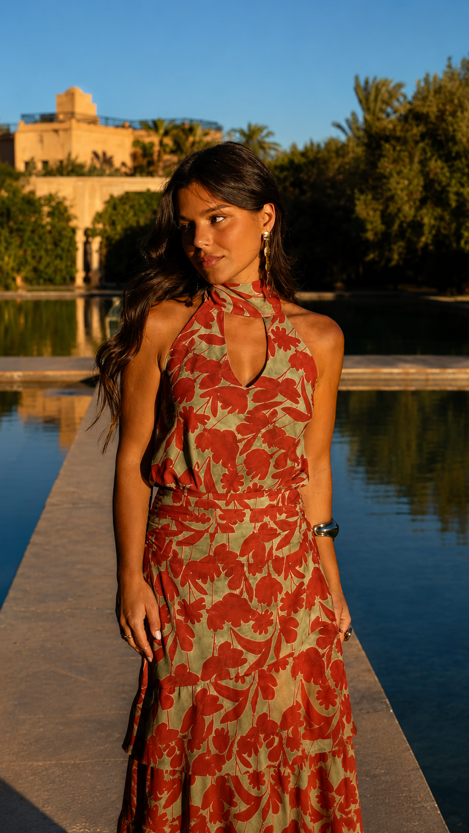 Vestido Siena Floral Mediterráneo™