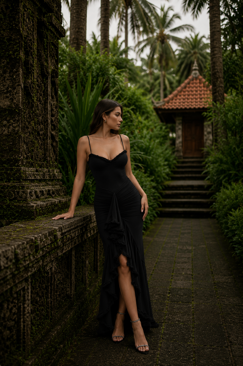 EDITH | Vestido Largo de Tirantes