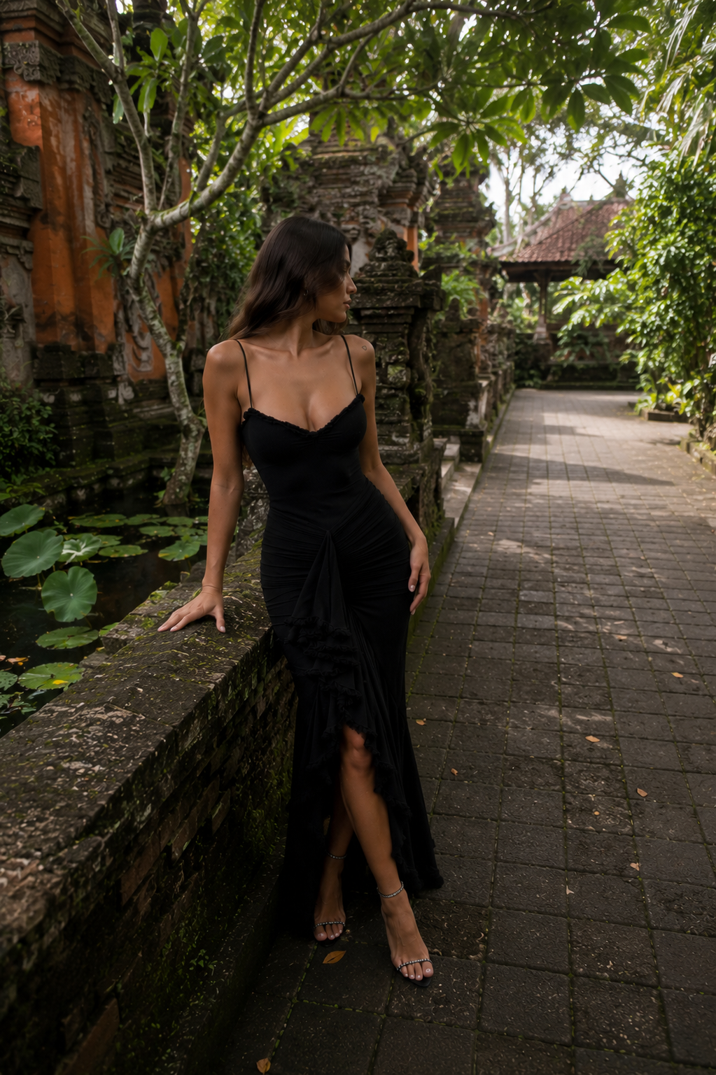 EDITH | Vestido Largo de Tirantes