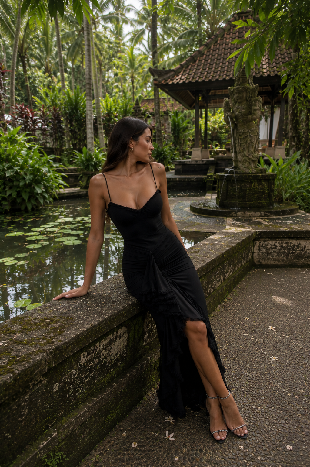 EDITH | Vestido Largo de Tirantes