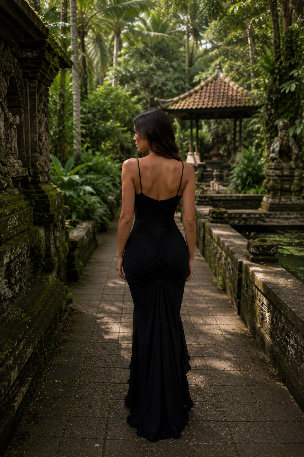 EDITH | Vestido Largo de Tirantes
