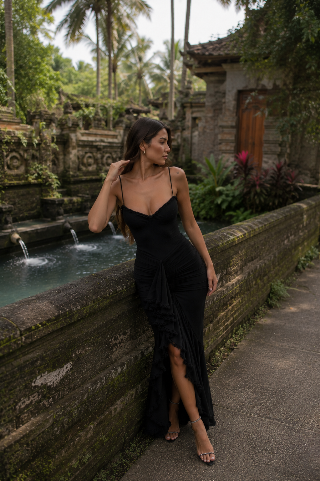EDITH | Vestido Largo de Tirantes
