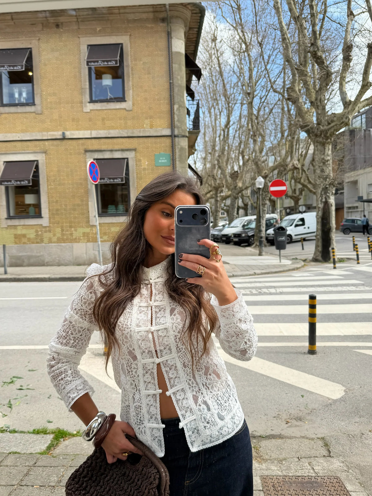 Top Alessia Encaje Marfil™
