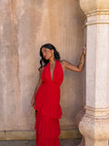 Vestido Manila en rojo