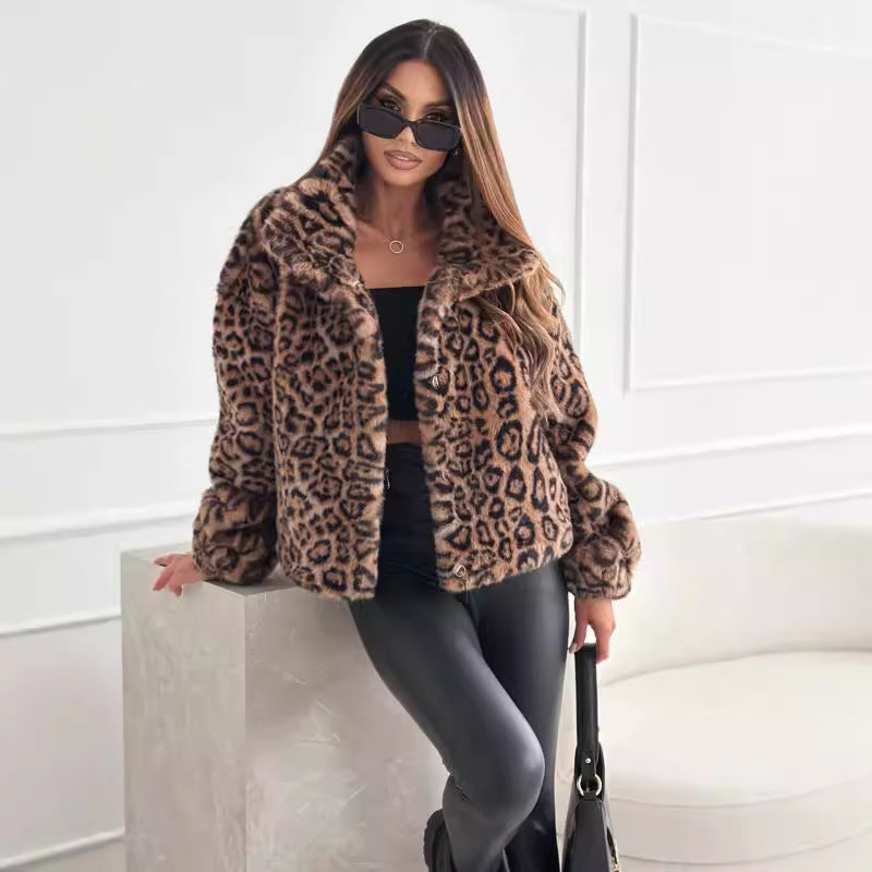 Leonor™ | Abrigo estampado leopardo - Aura Barcelona - imagen 5