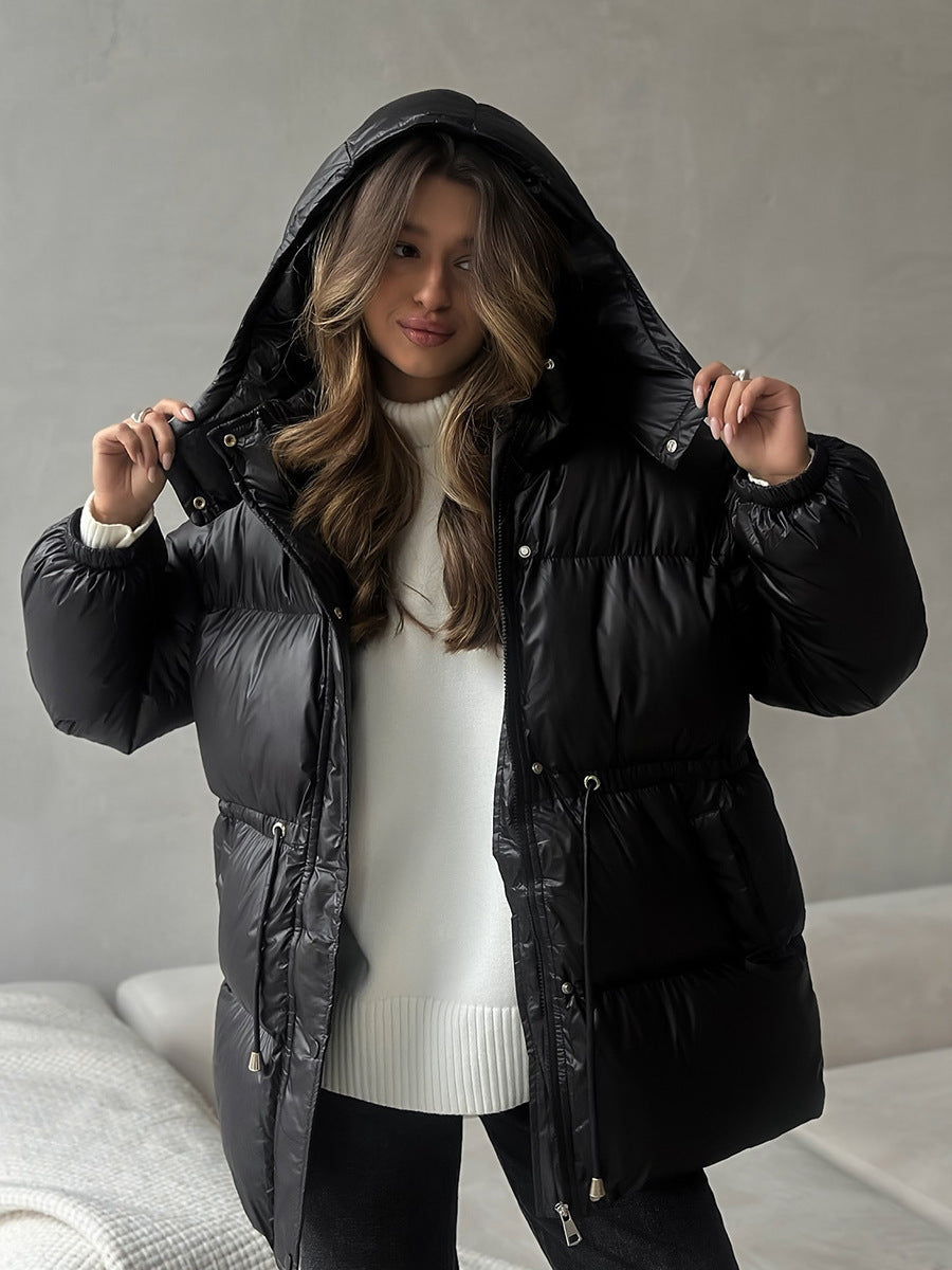 Consuelo™ | Abrigo acolchado con cinturón - Aura Barcelona - imagen 6
