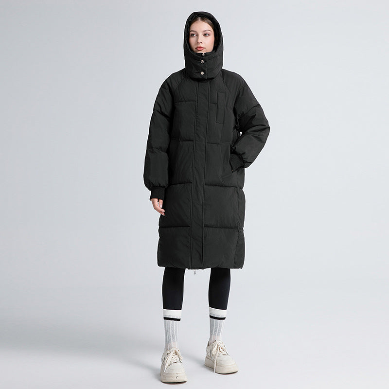 Gabriela™ | Abrigo largo acolchado con capucha - Aura Barcelona - imagen 6
