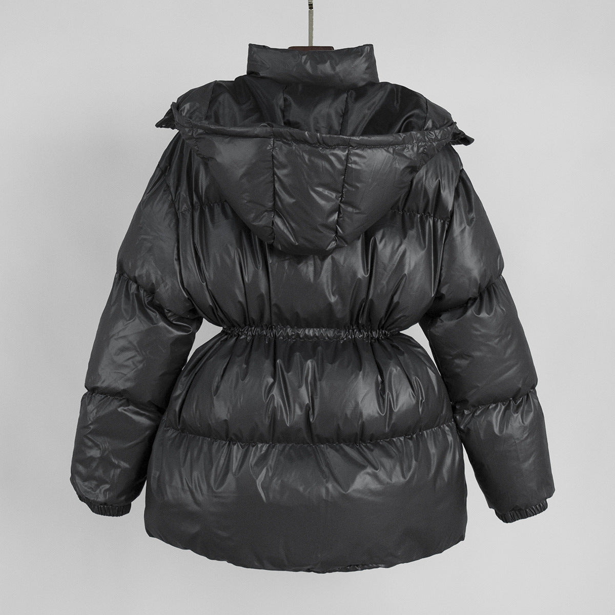 Consuelo™ | Abrigo acolchado con cinturón - Aura Barcelona - imagen 5