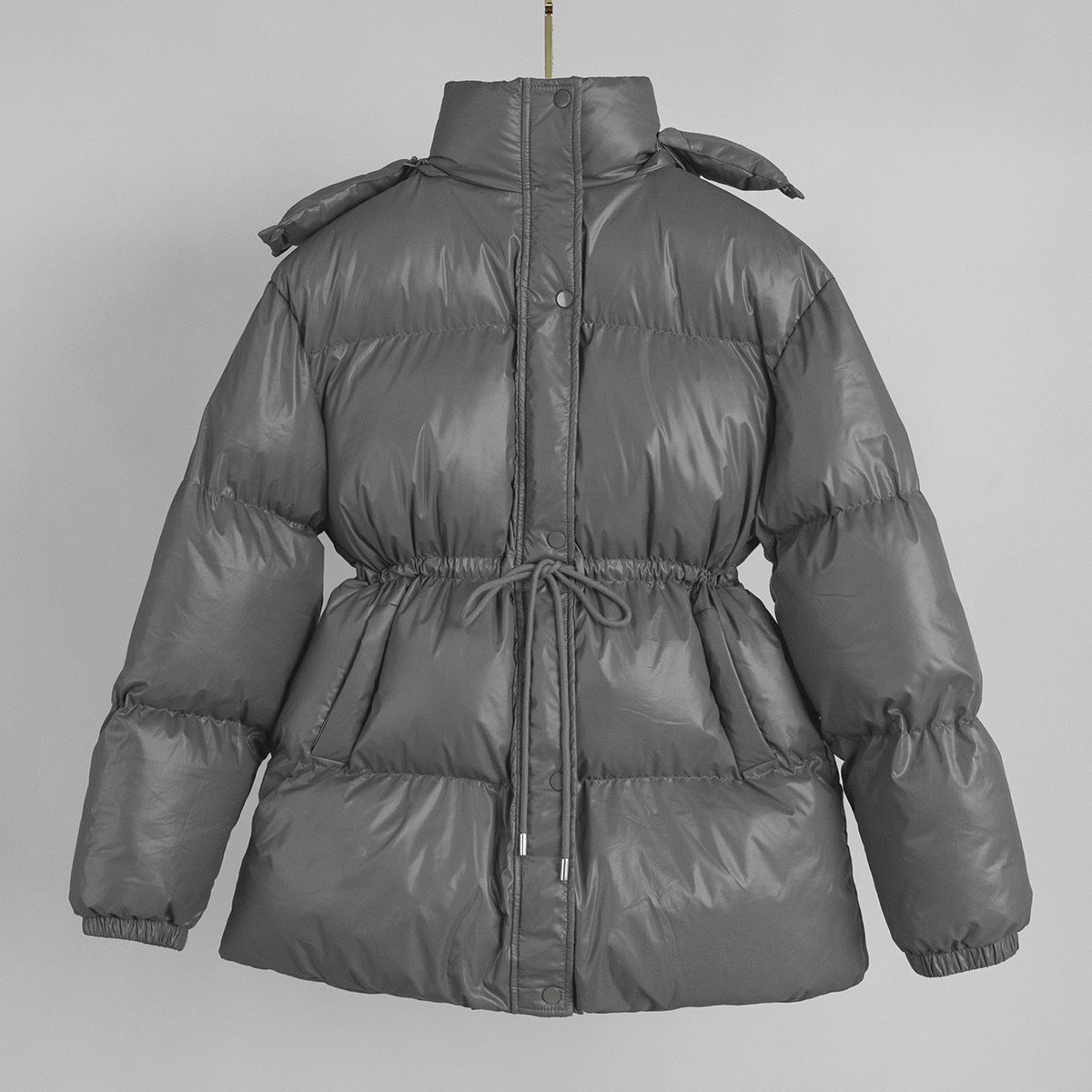 Consuelo™ | Abrigo acolchado con cinturón - Aura Barcelona - imagen 12