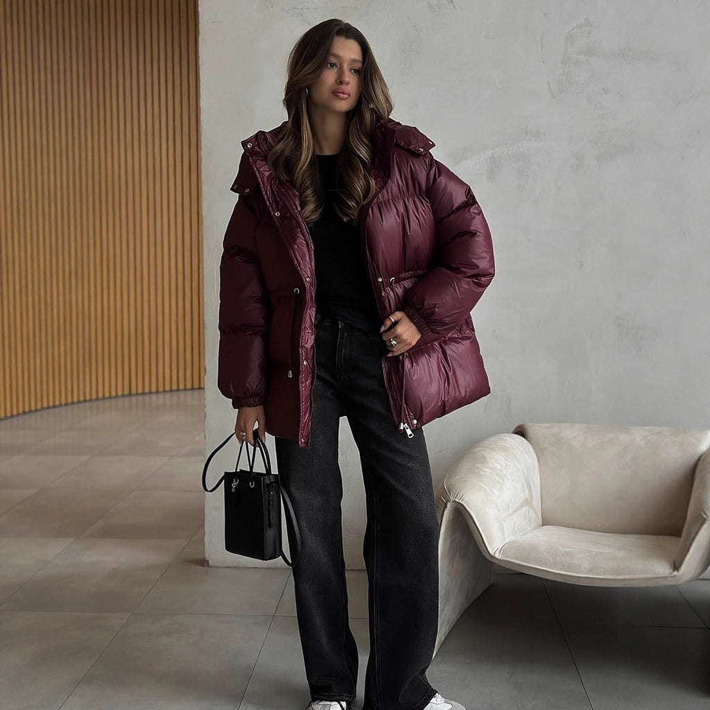 Consuelo™ | Abrigo acolchado con cinturón - Aura Barcelona - imagen 17