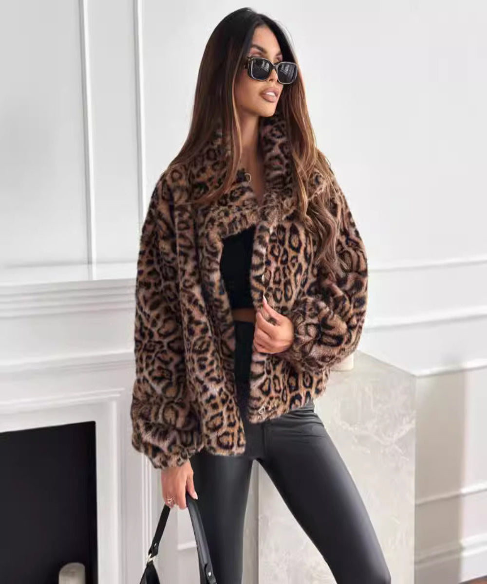Leonor™ | Abrigo estampado leopardo - Aura Barcelona - imagen 3