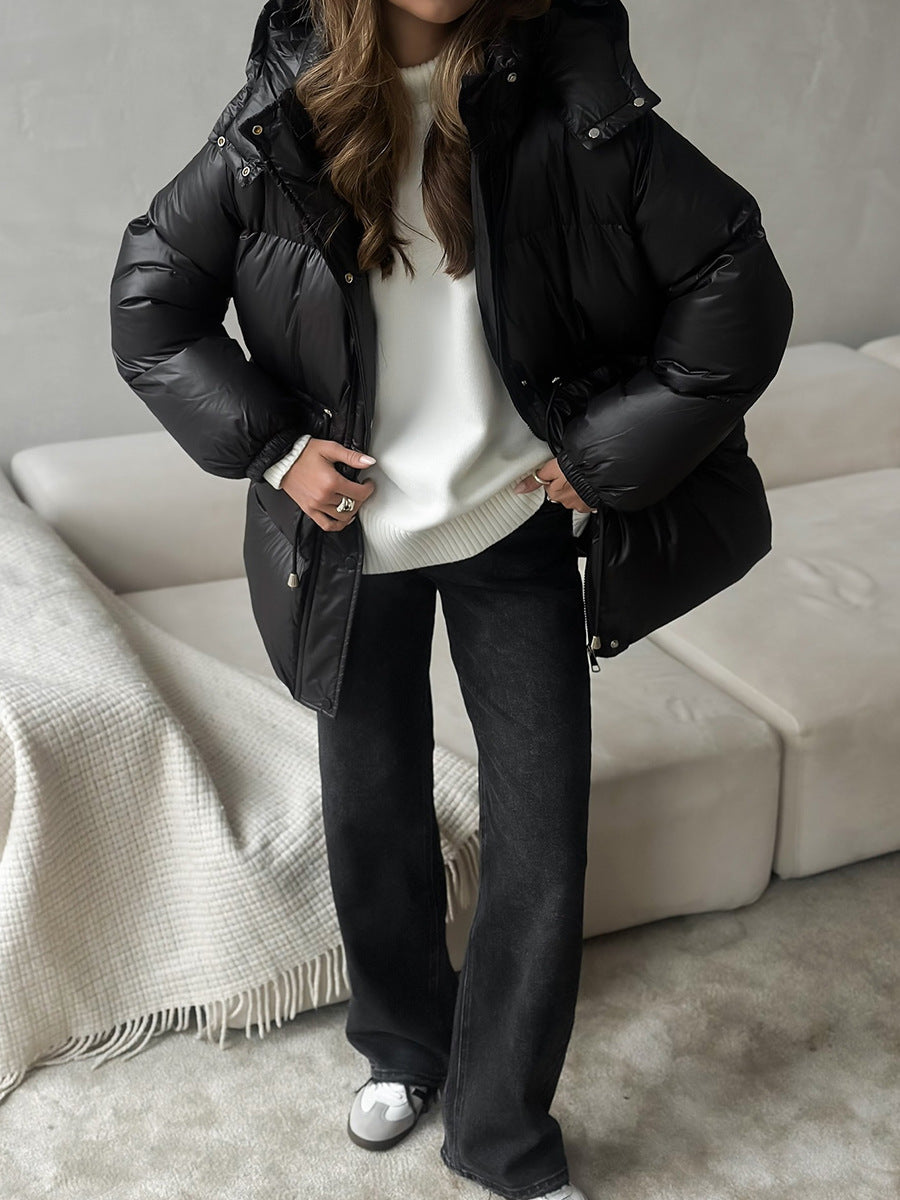 Consuelo™ | Abrigo acolchado con cinturón - Aura Barcelona - imagen 10