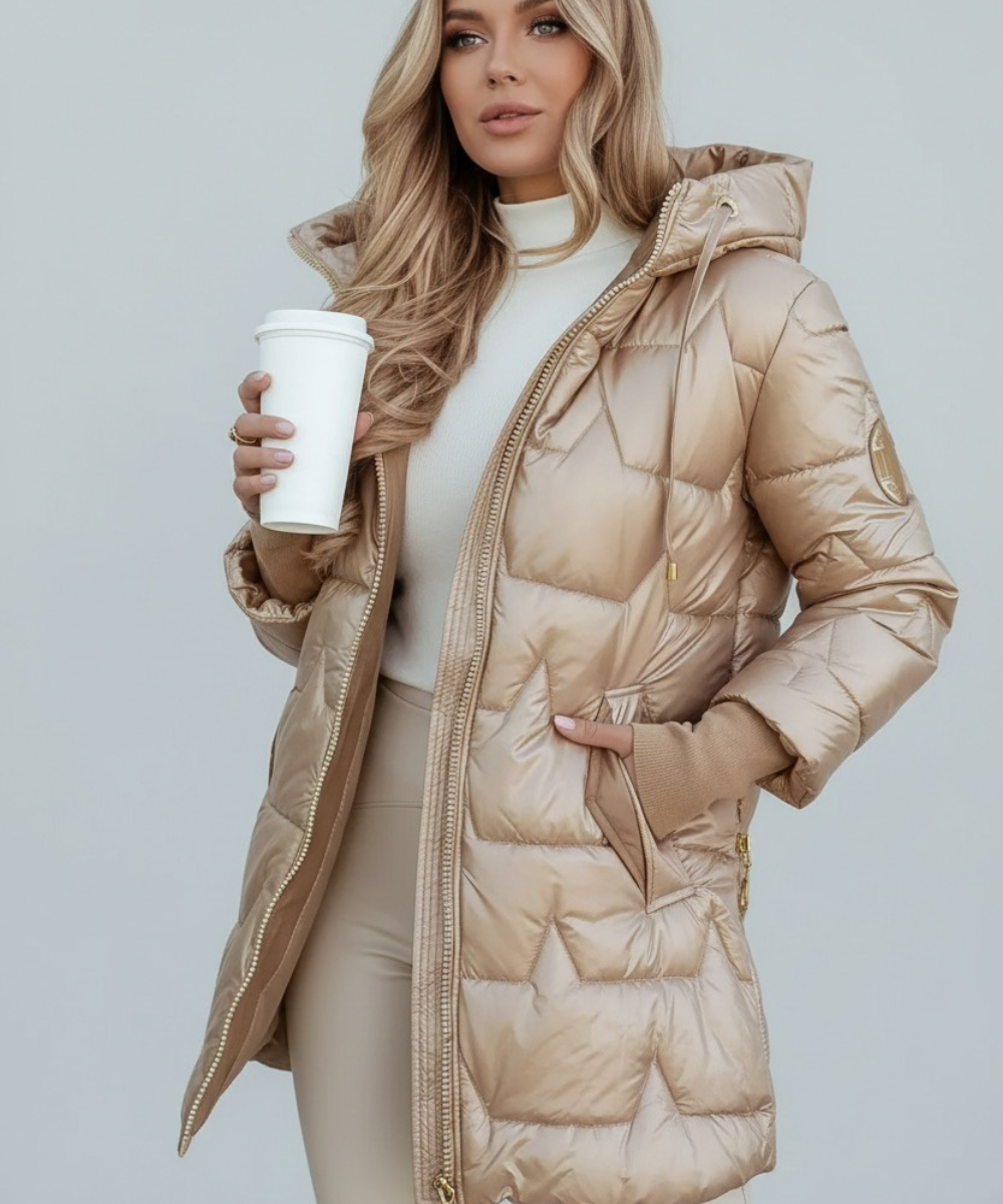 Ariana™ | Abrigo acolchado con capucha - Aura Barcelona - imagen 2