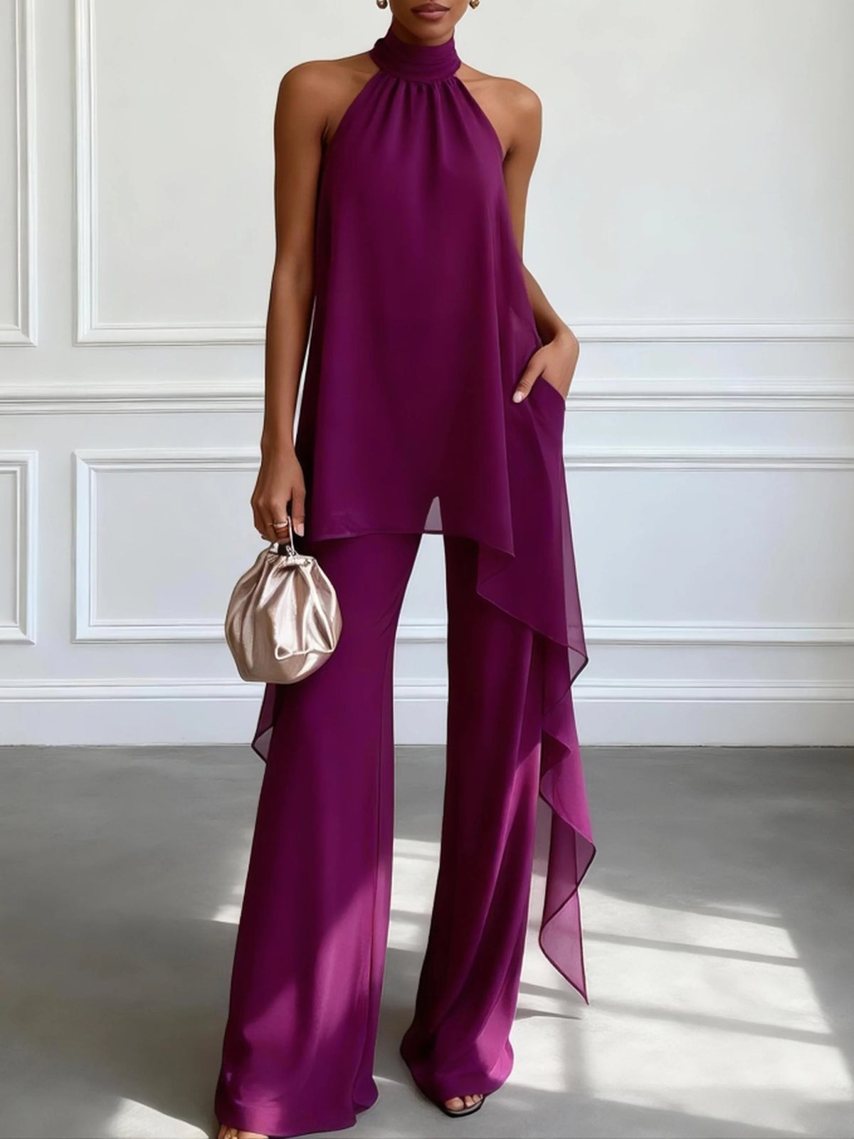 Malva | Conjunto de Top y Pantalón