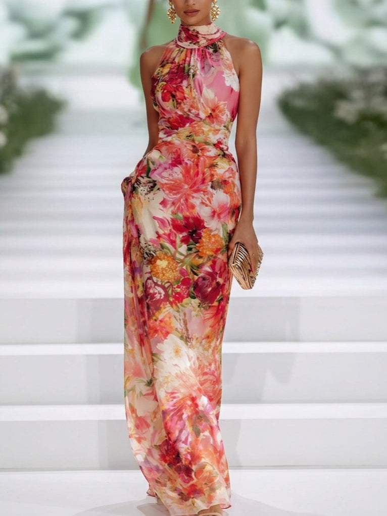 Marisol | Vestido con Escote Halter
