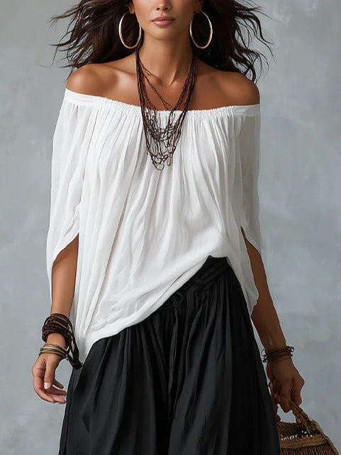 Marfil | Conjunto Off-Shoulder