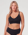 Bralette de Encaje con Escote V y Espalda de Encaje - Aura Barcelona
