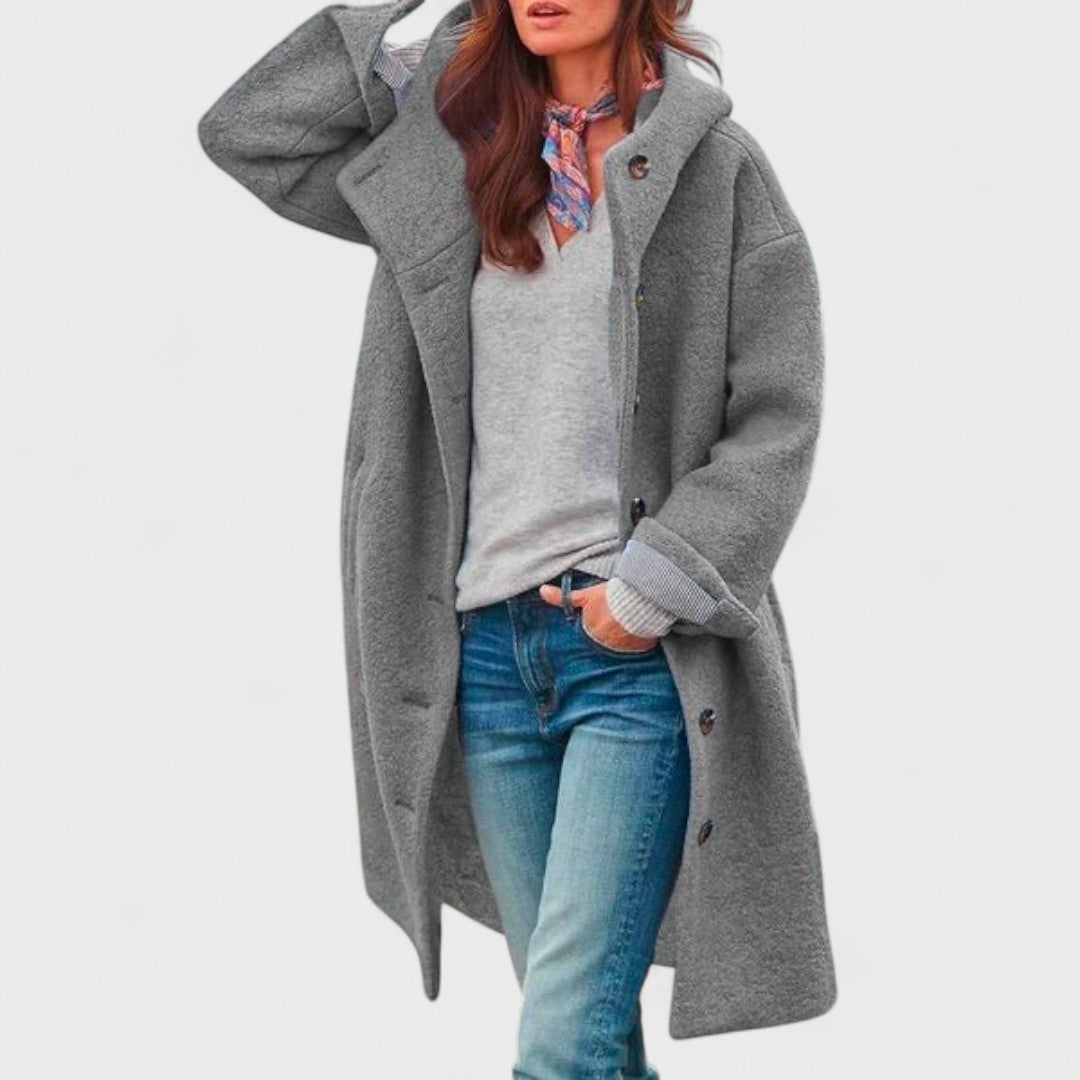 Olivia™ | Abrigo efecto lana - Aura Barcelona - imagen 9