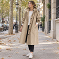 Parka Larga con Capucha para Mujer | Abrigo Oversize de Entretiempo