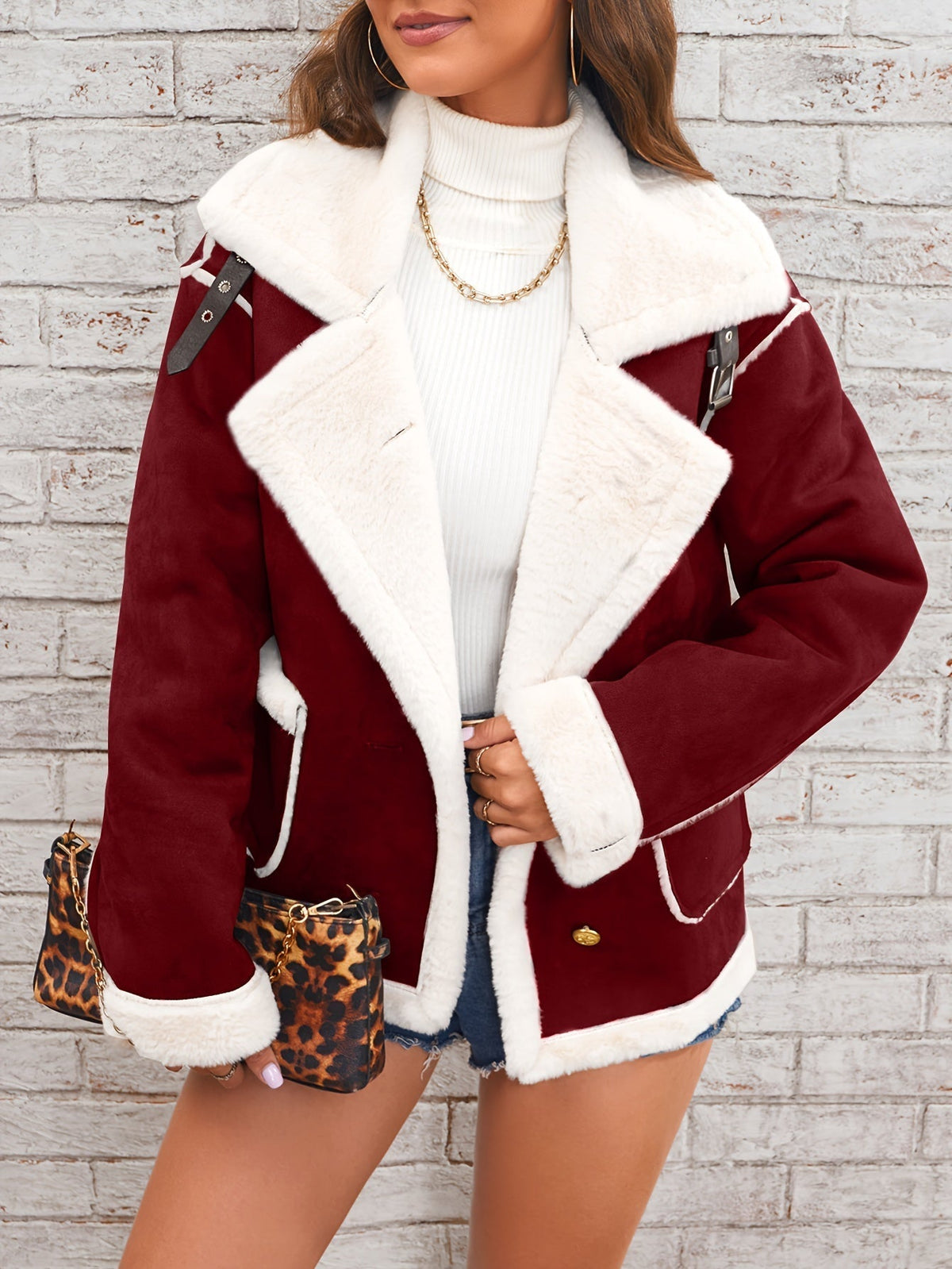Aurelia™ | Chaqueta efecto lana - Aura Barcelona - imagen 4