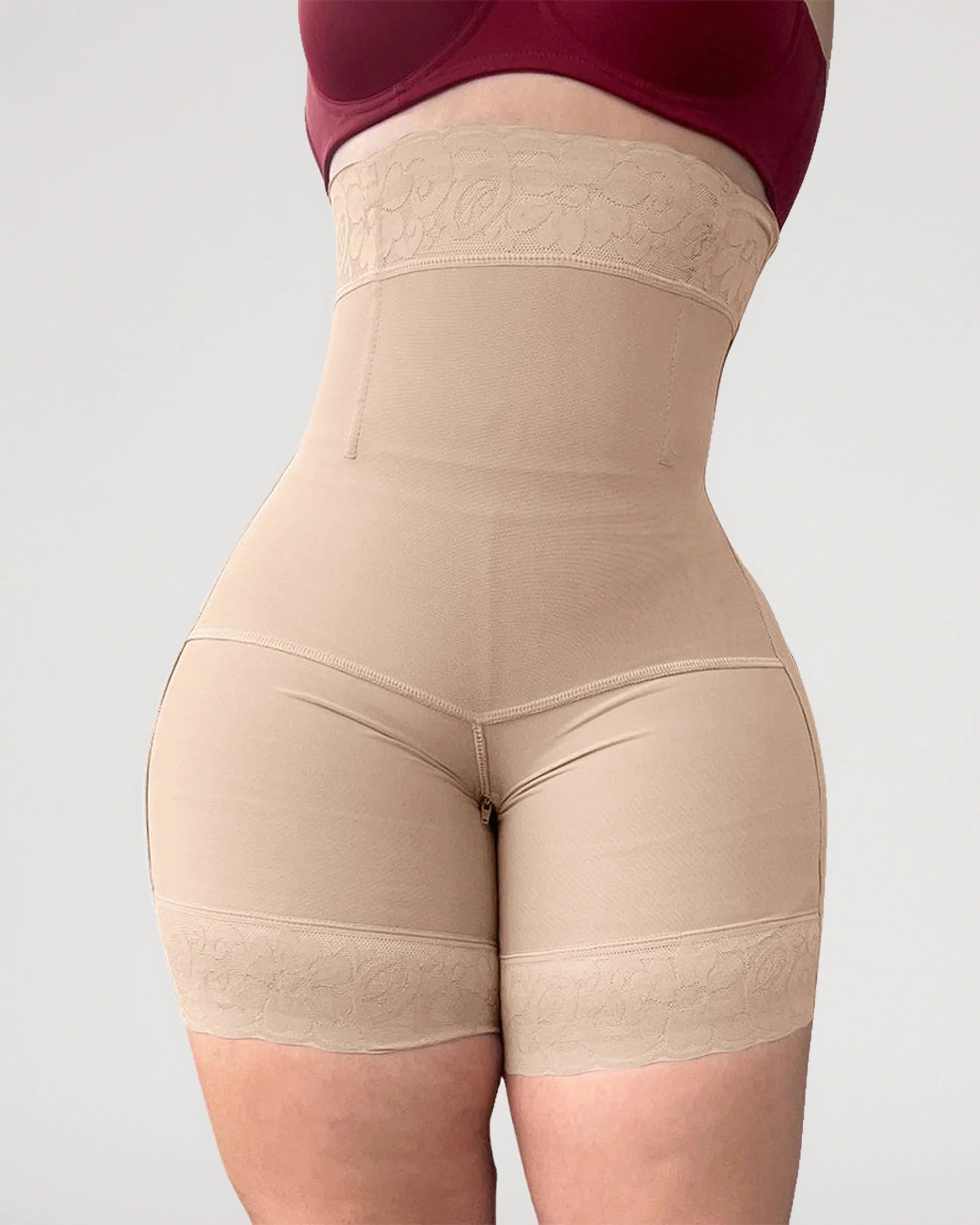 Short Moldeador de Cintura Alta con Control Abdominal - Aura Barcelona
