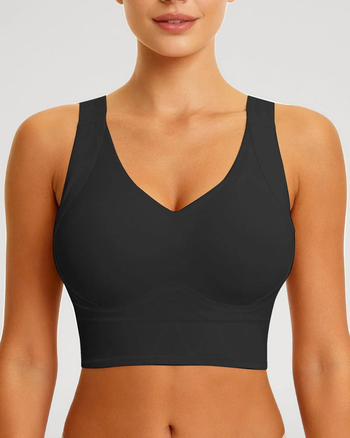 Sujetador Talla Grande de Cobertura Completa Push-Up Sin Aros - Aura Barcelona
