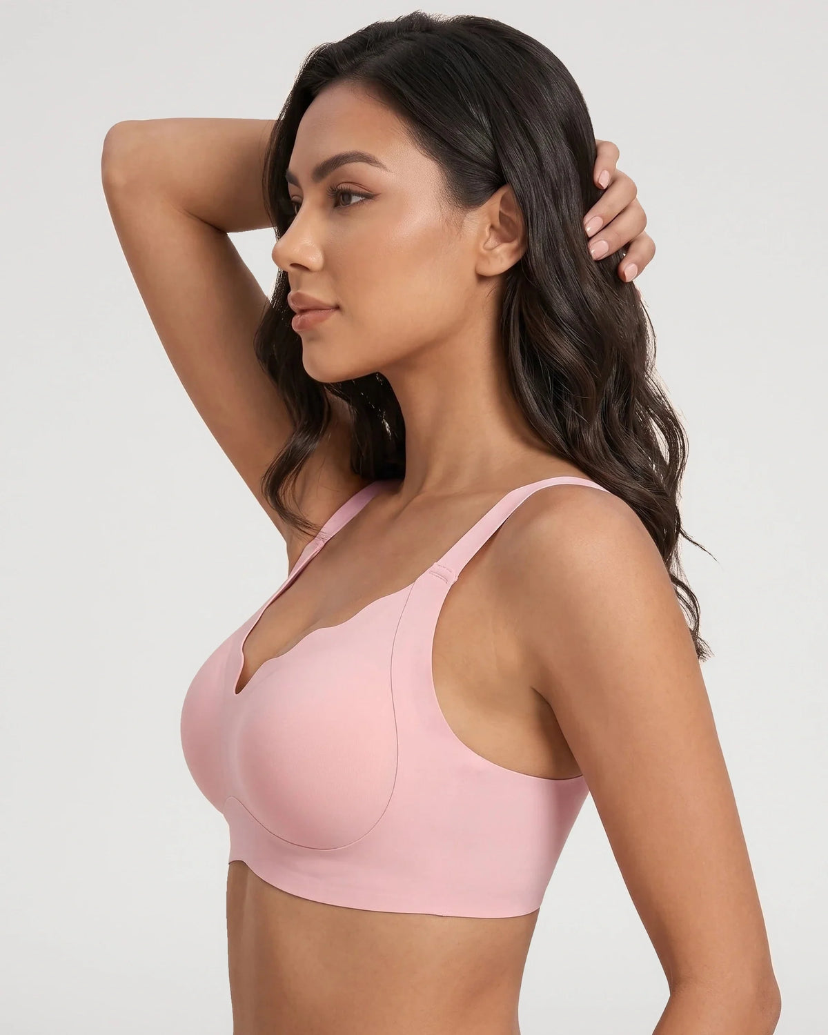Sujetador Push-Up Efecto Gel con Borde Ondulado - Aura Barcelona